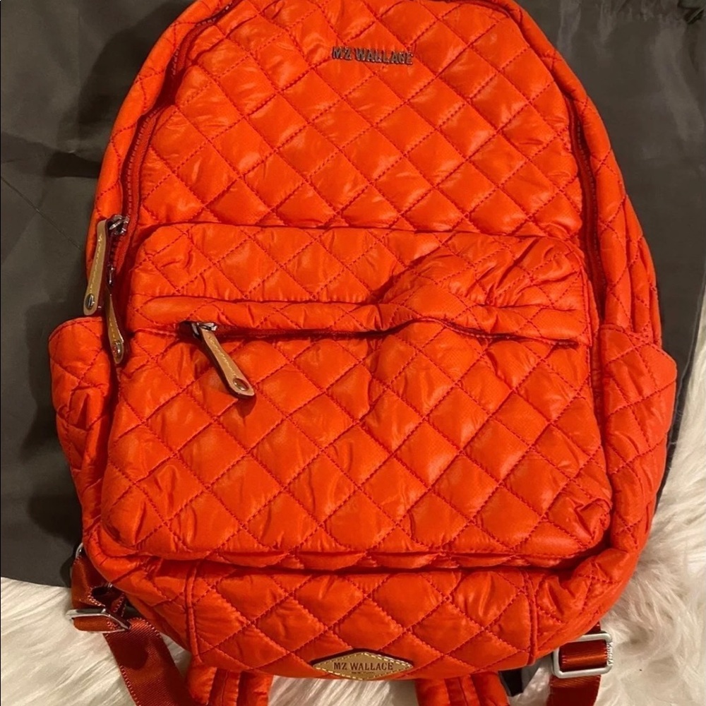 MZ Wallace city backpack NWOT orange